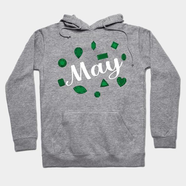 May Birthstone Hoodie by jverdi28